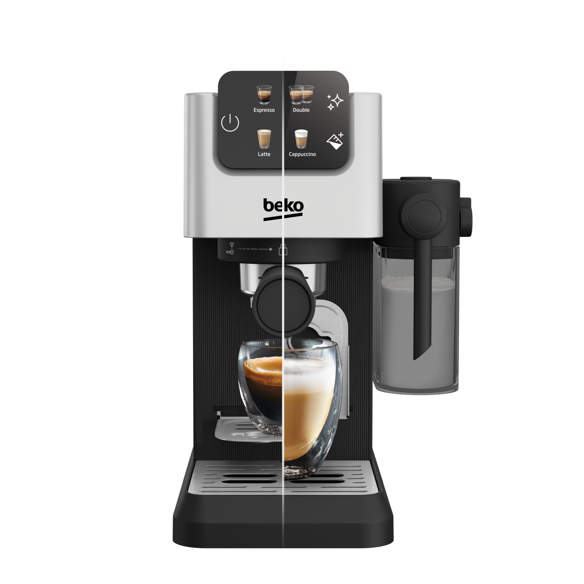 CEP 5304 X CaffeExperto® Yarı Otomatik Yarı Otomatik Espresso Makinesi