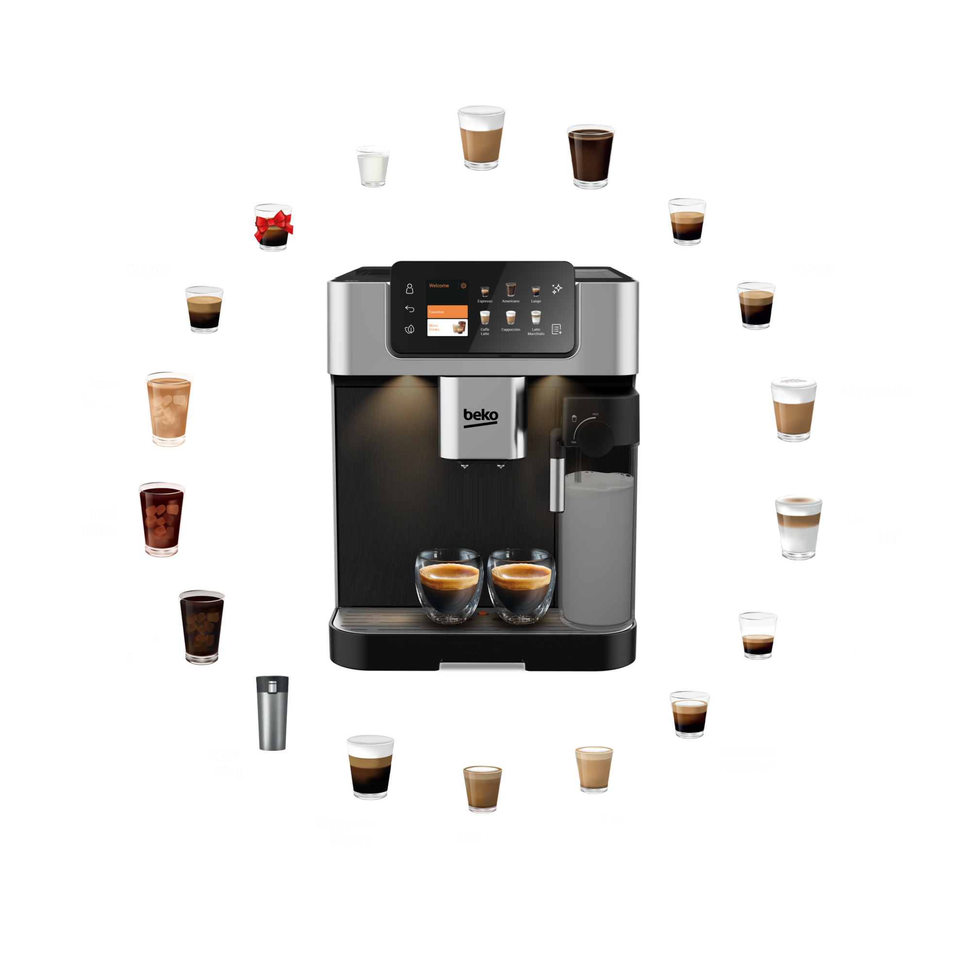 CEG 7348 X CaffeExperto® Tam Otomatik Espresso Makinesi