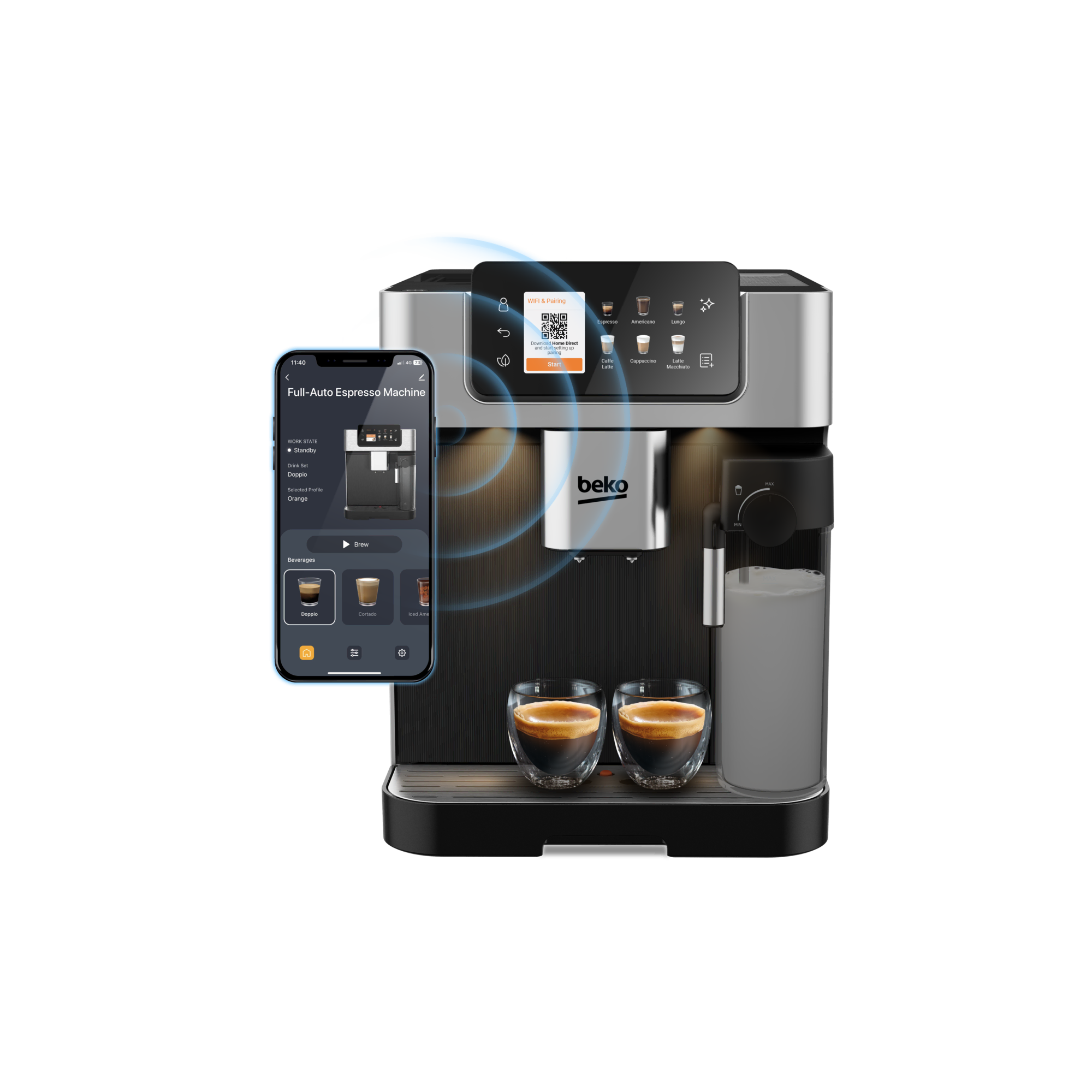 CEG 7348 X CaffeExperto® Tam Otomatik Espresso Makinesi