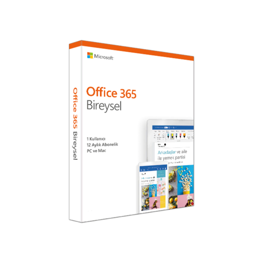 Microsoft 365 Bireysel Türkçe Yeni Çevre Birimleri