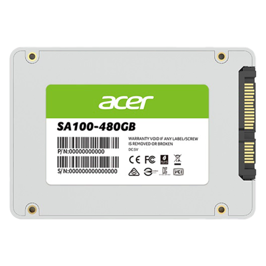 ACER SSD SA100 2.5'' 480GB Çevre Birimleri