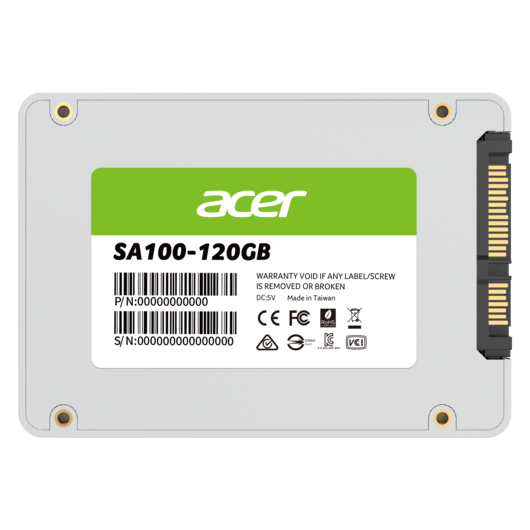 ACER SSD SA100 2.5'' 120GB Çevre Birimleri