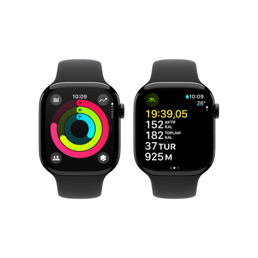 Apple Watch 10 GPS 42mm Siyah SB-S/M Akıllı Saat